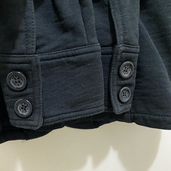 Beautifully Tailored EDC Convertible Blazer Jacket with Epaulettes Navy S - Picture 8 of 13